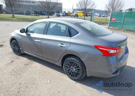 2017 Nissan Sentra S from USA, damaged, VIN 3N1AB7AP3HY248492